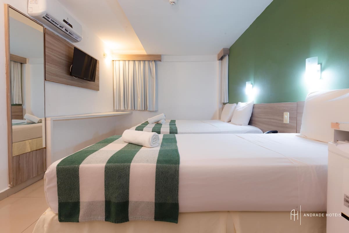 1 slaapkamer, een minibar, een bureau, gratis wifi