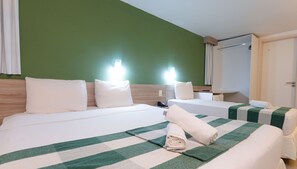 Quarto Standard Casal +1 | Minibar, desk, free WiFi, bed sheets - Rede Andrade Vela Branca (Recife)