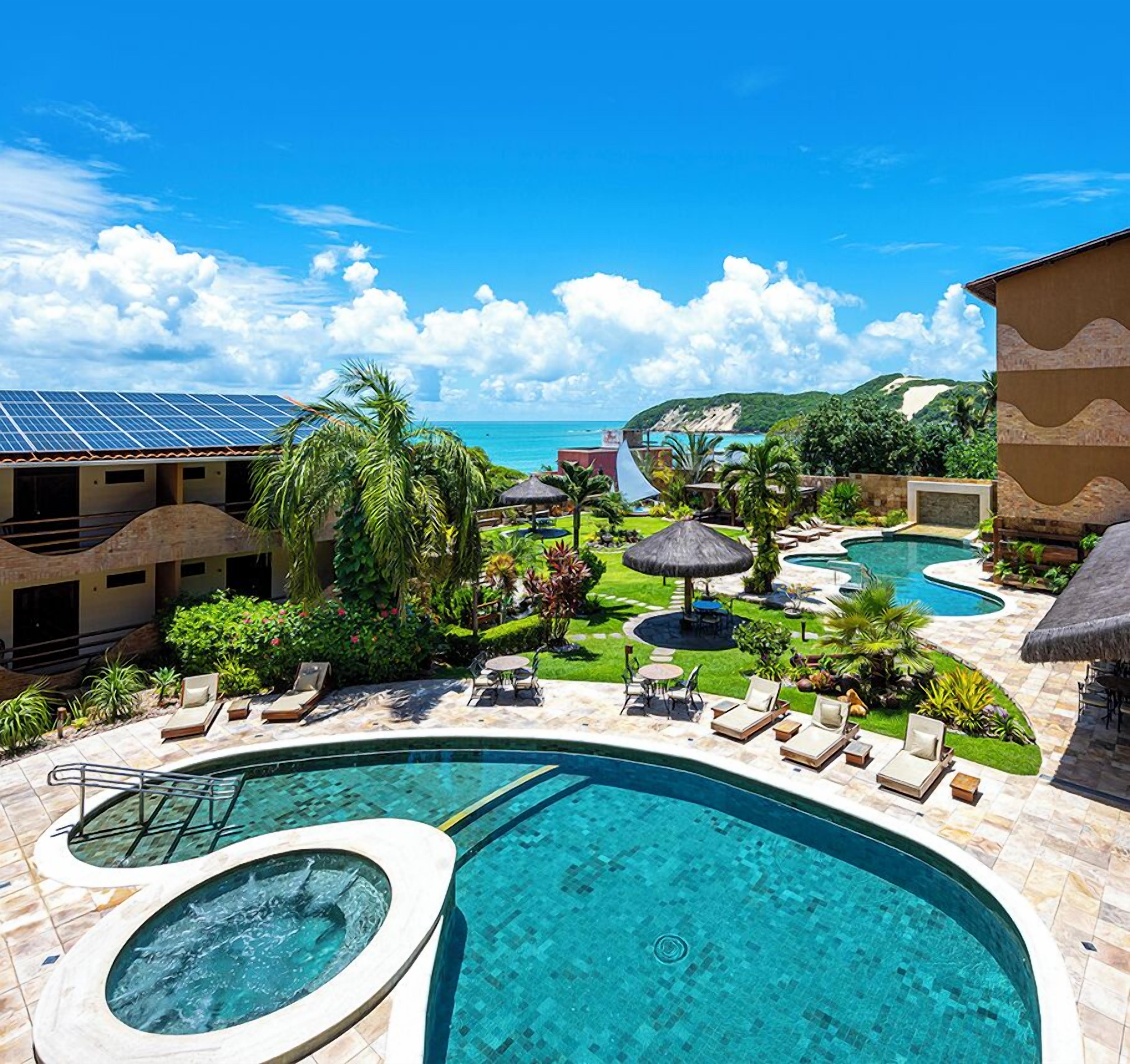 Fachada da propriedade