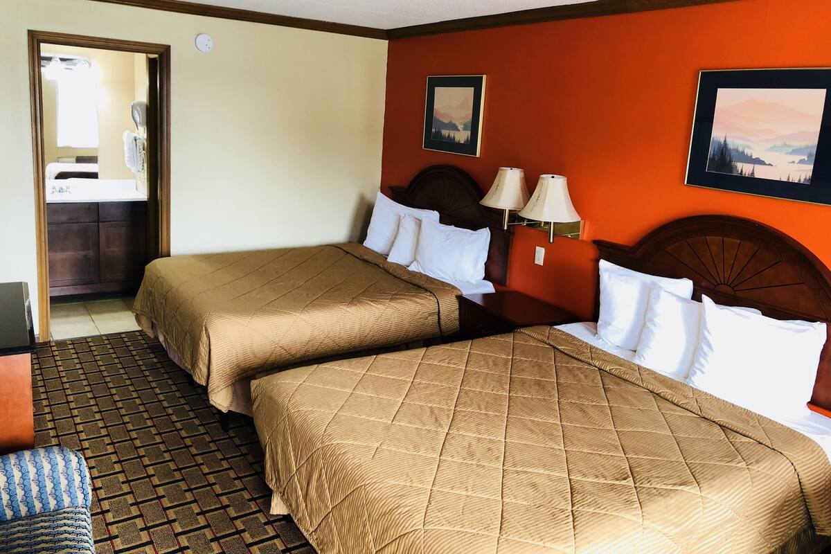 Room, 2 Double Beds, Smoking