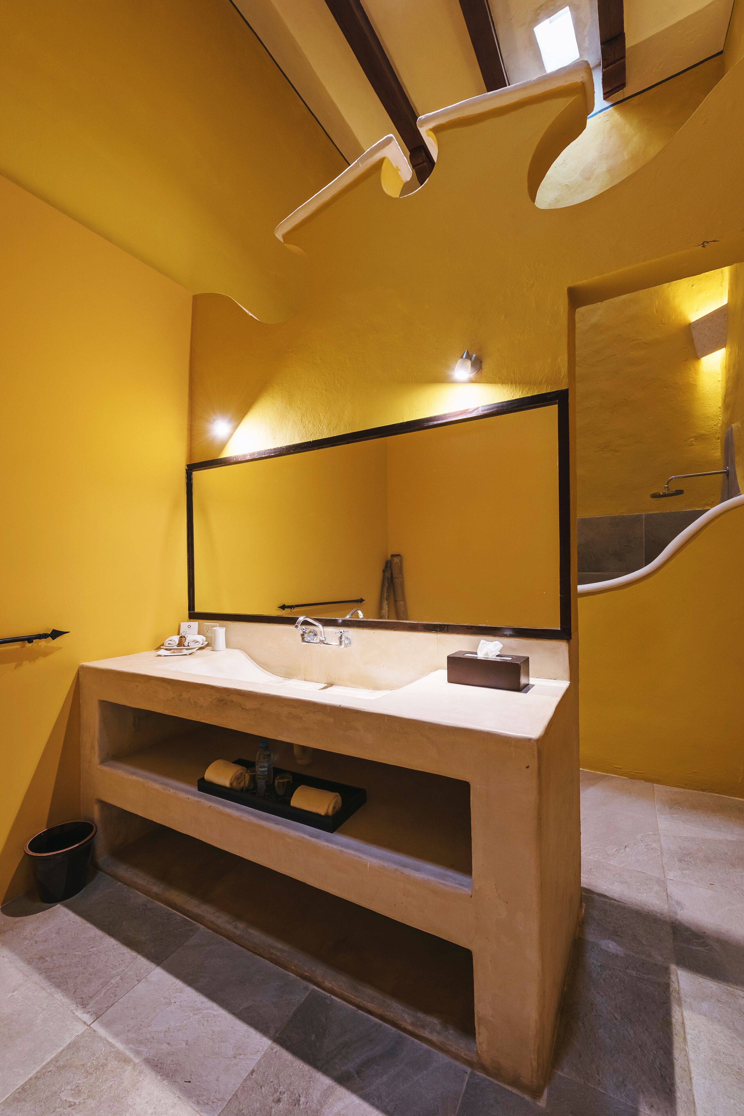 standard room, 1 king bed | bathroom | free toiletries, bathrobes, towels