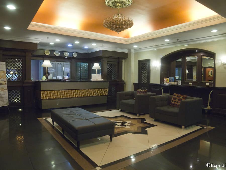 Lobby sitting area