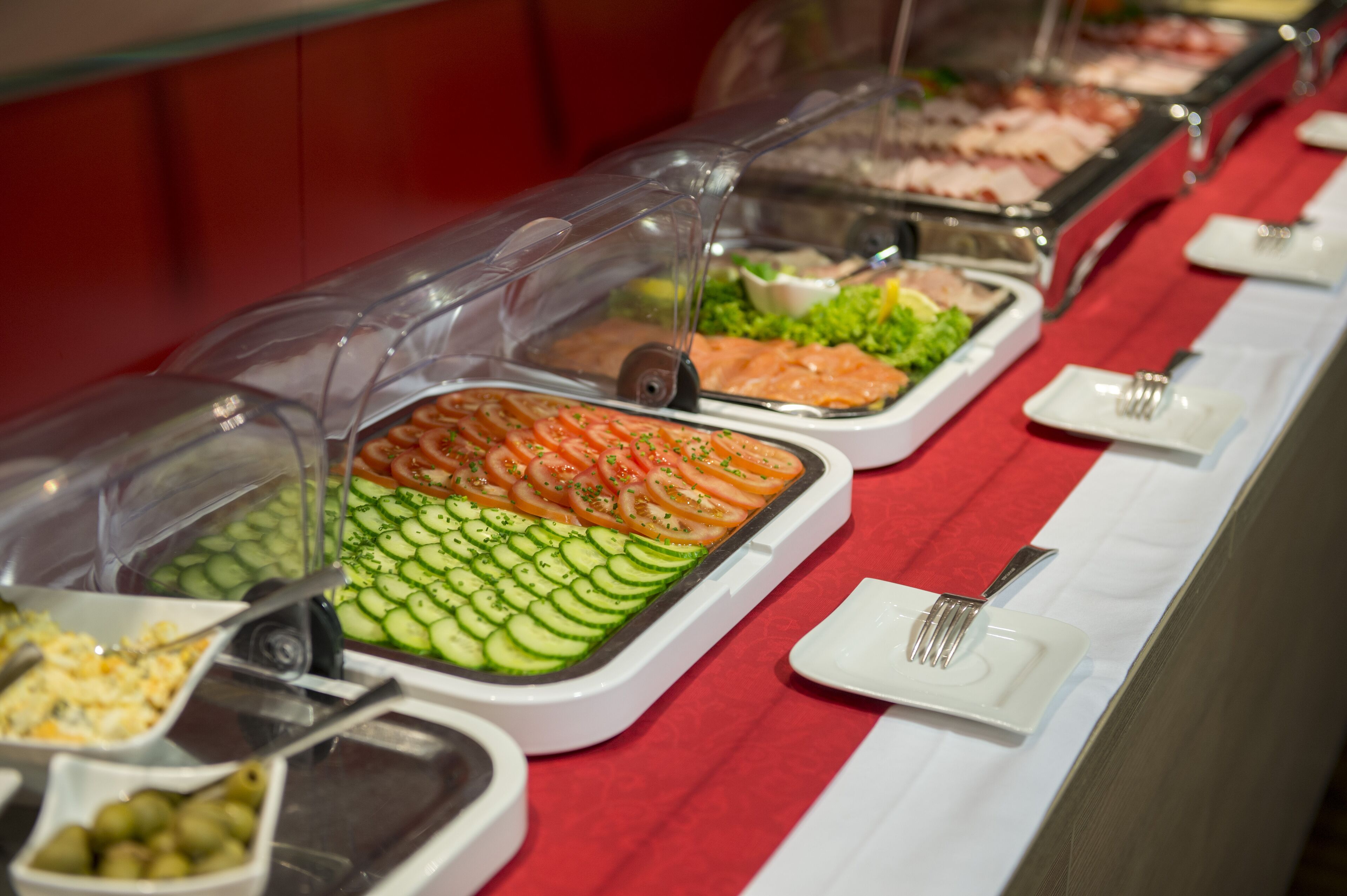 daily buffet breakfast (eur 15 per person)
