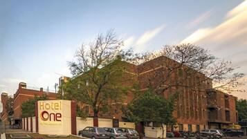 Fassade der Unterkunft