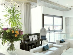Lobby sitting area