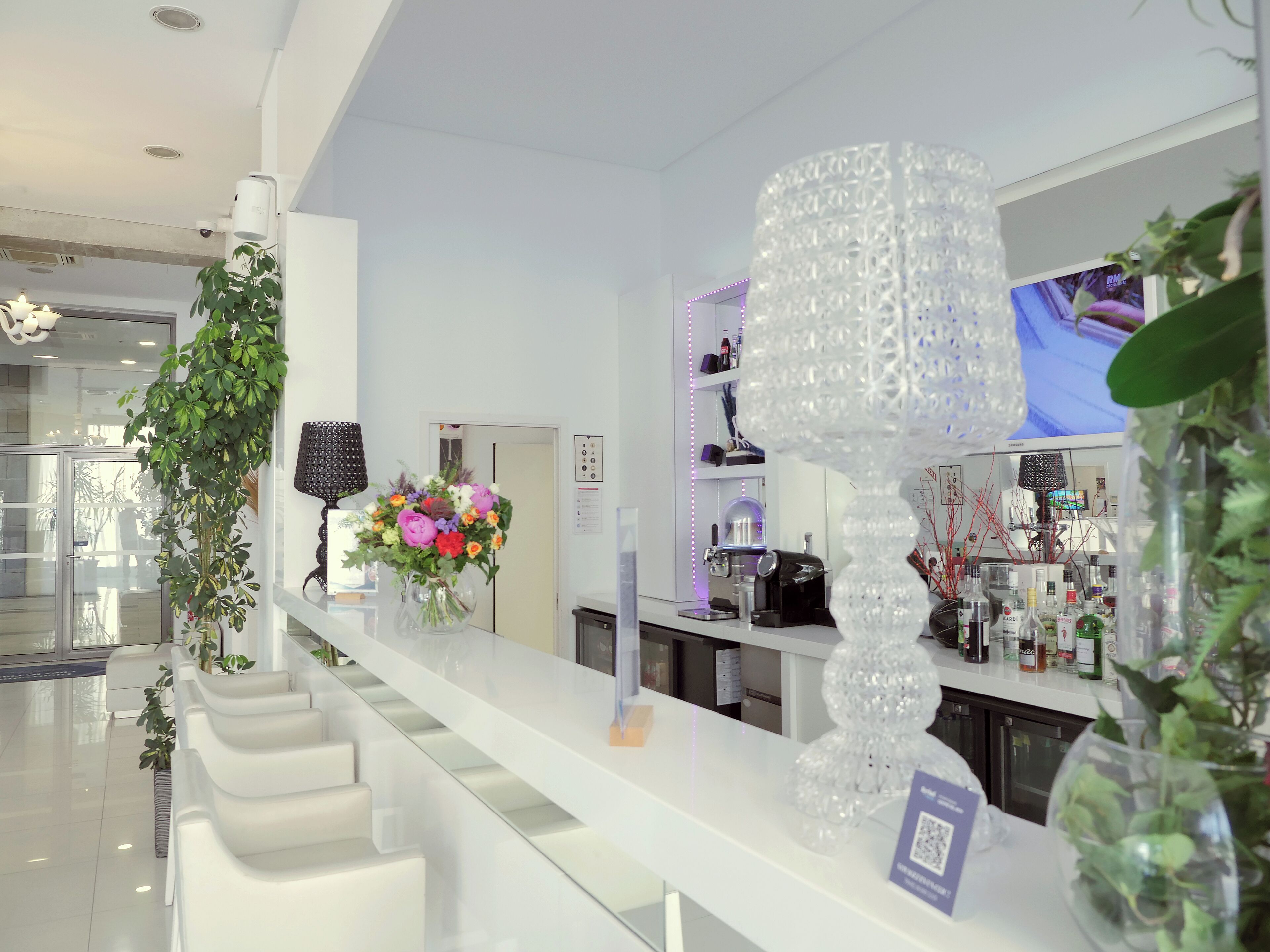 Coin salon dans le hall