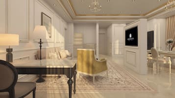 Suite | Área de sala de estar | Televisión LCD