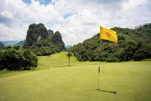 Vista del camp de golf