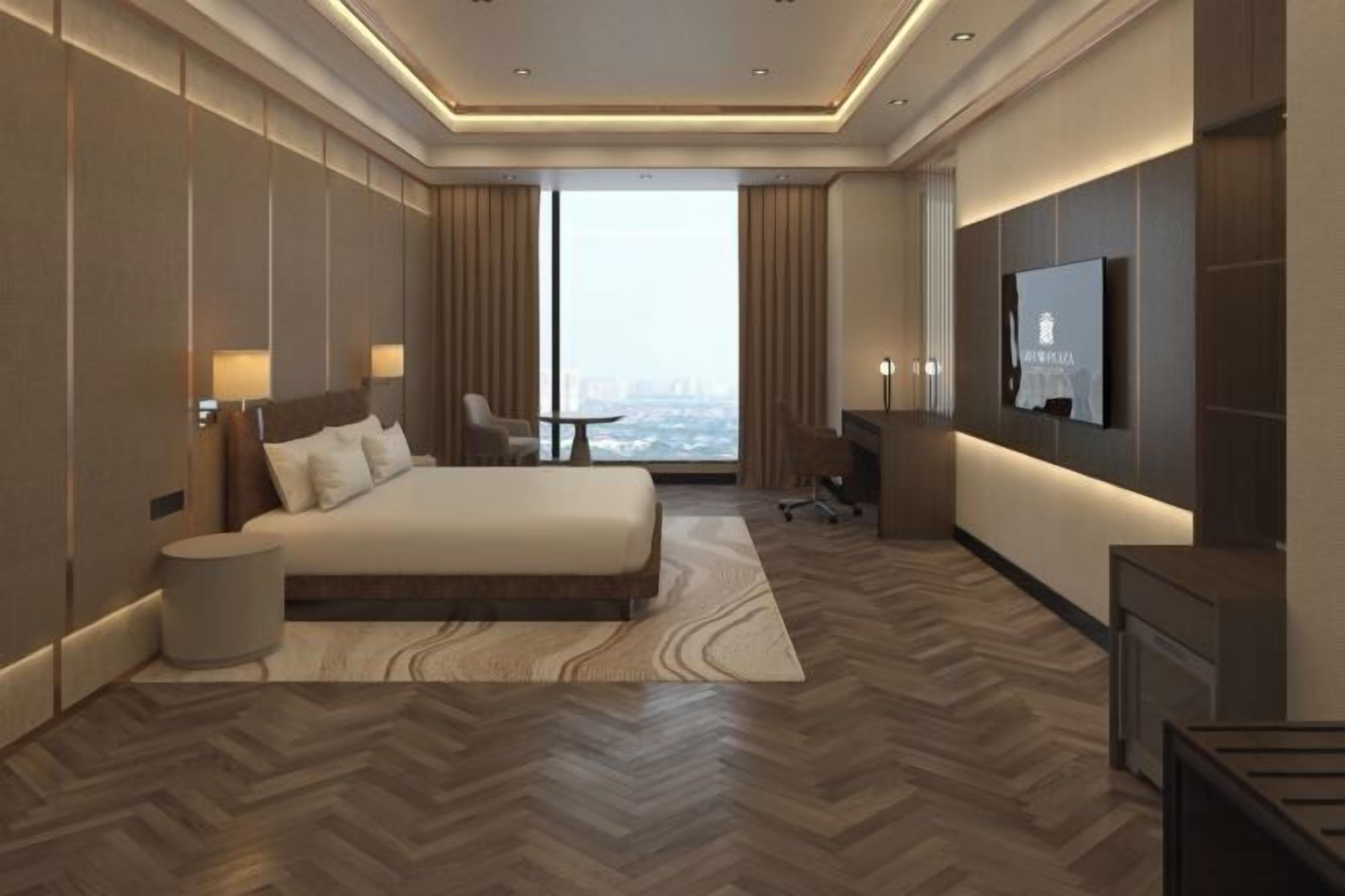 Minibar, in-room safe, desk, blackout drapes