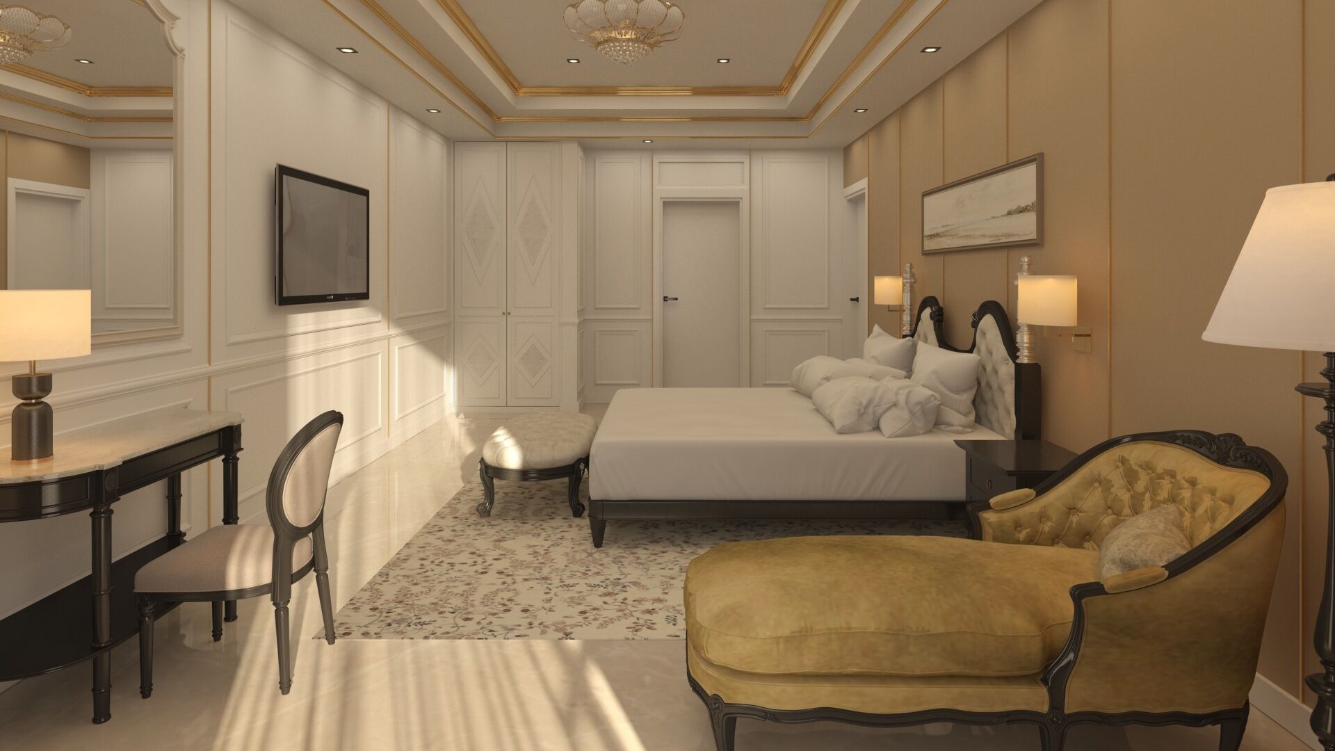 Suite – executive | Minibar, safe på rommet, skrivebord og blendingsgardiner