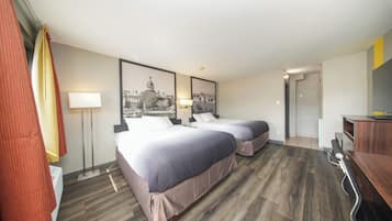 Desk, iron/ironing board, free WiFi, bed sheets