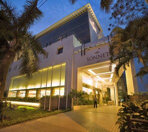 A modern building with a sign reading "the SONNET." - The Sonnet (Bidhannagar)