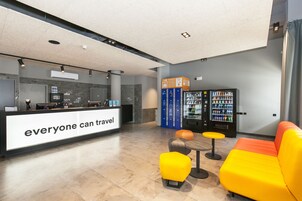 Sala de estar en el lobby