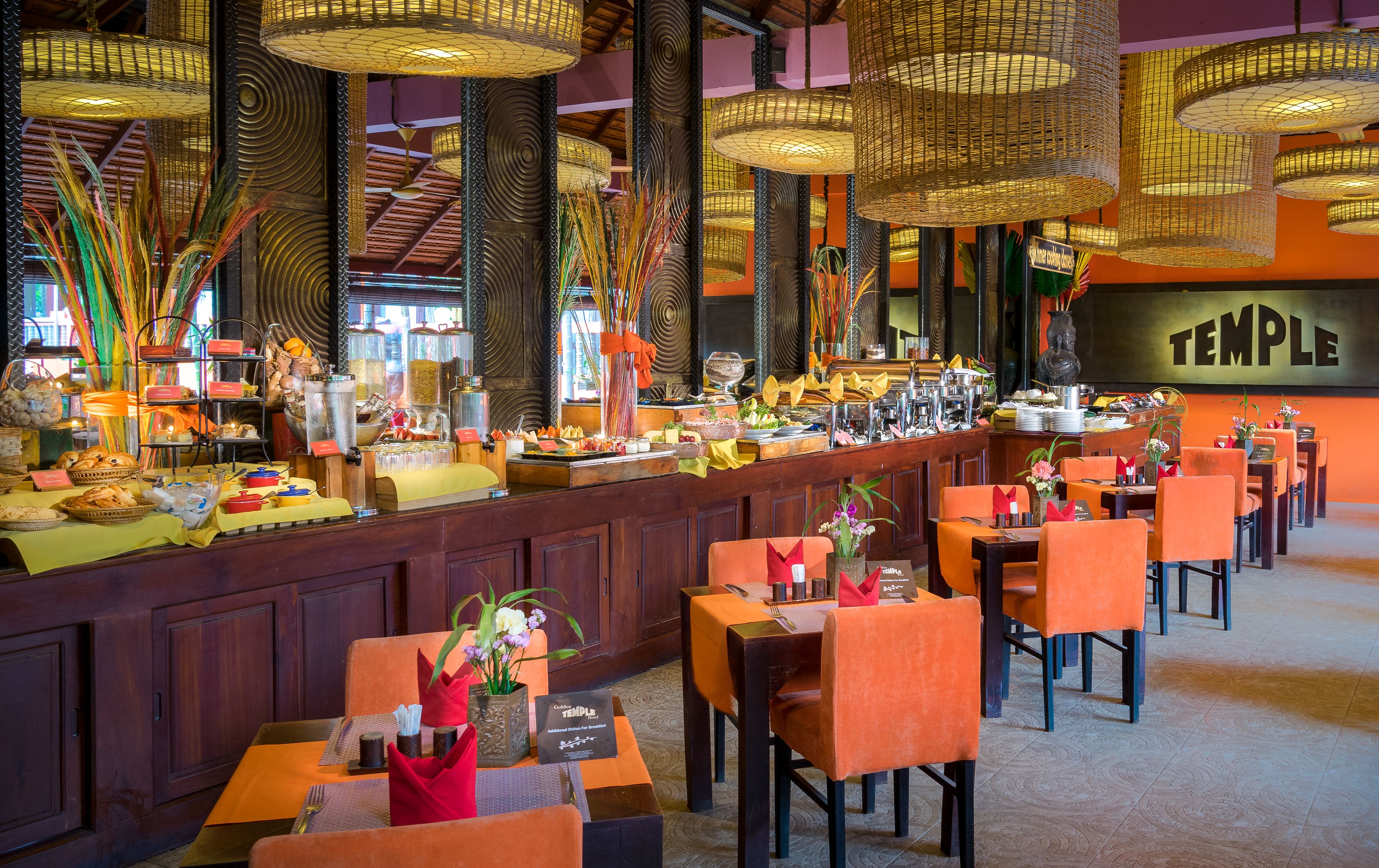 daily buffet breakfast (usd 10 per person)