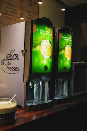 Daily buffet breakfast (EUR 13.90 per person)