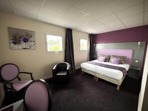 Desk, blackout drapes, free WiFi - Brit Hotel Confort Alexia La Souterraine (La Souterraine)