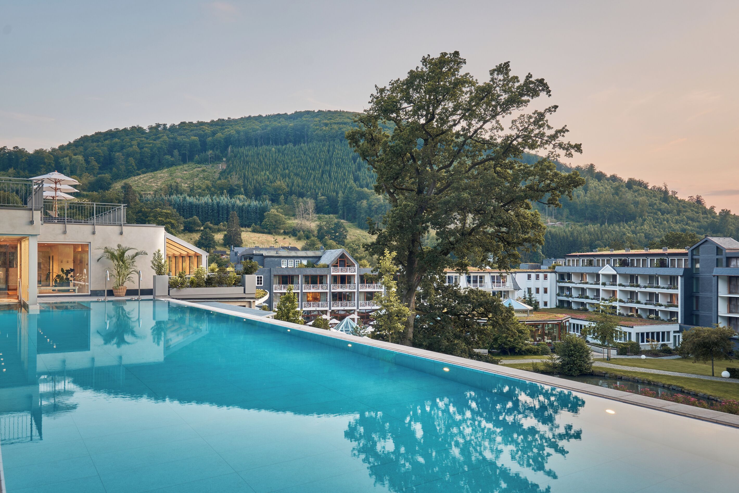 2 indoor pools, 2 outdoor pools, open 7:00 AM to 7:00 PM, sun loungers