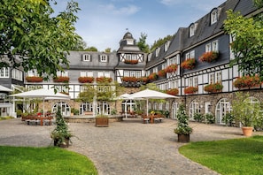 Overnatningsstedets facade