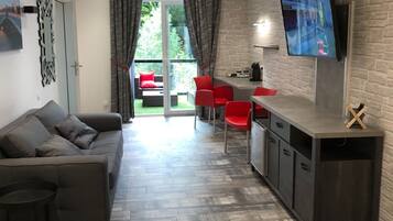 Suite Affaires, 1 chambre | 1 chambre, literie de qualité supérieure, décoration personnalisée