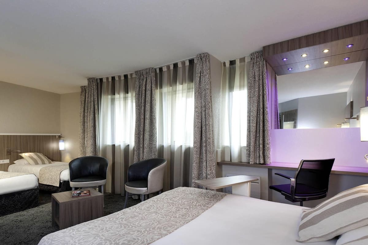Suite, Multiple Beds | 1 bedroom, premium bedding, desk, blackout drapes