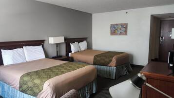 Pillow-top beds, desk, iron/ironing board, free WiFi