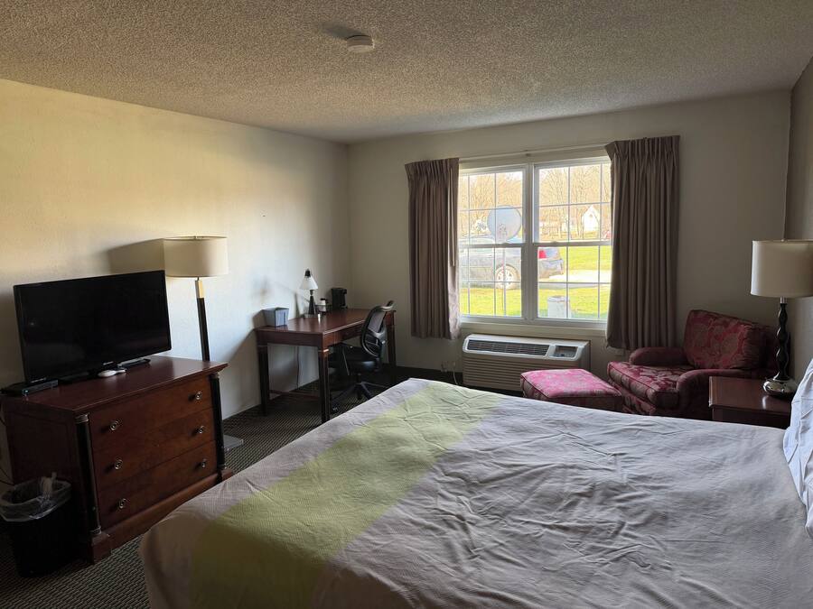 Room, 1 King Bed, Non Smoking | Pillowtop beds, desk, iron/ironing board, free WiFi