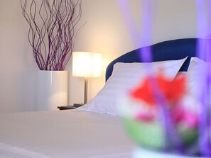 Tempur-Pedic beds, minibar, in-room safe, individually decorated