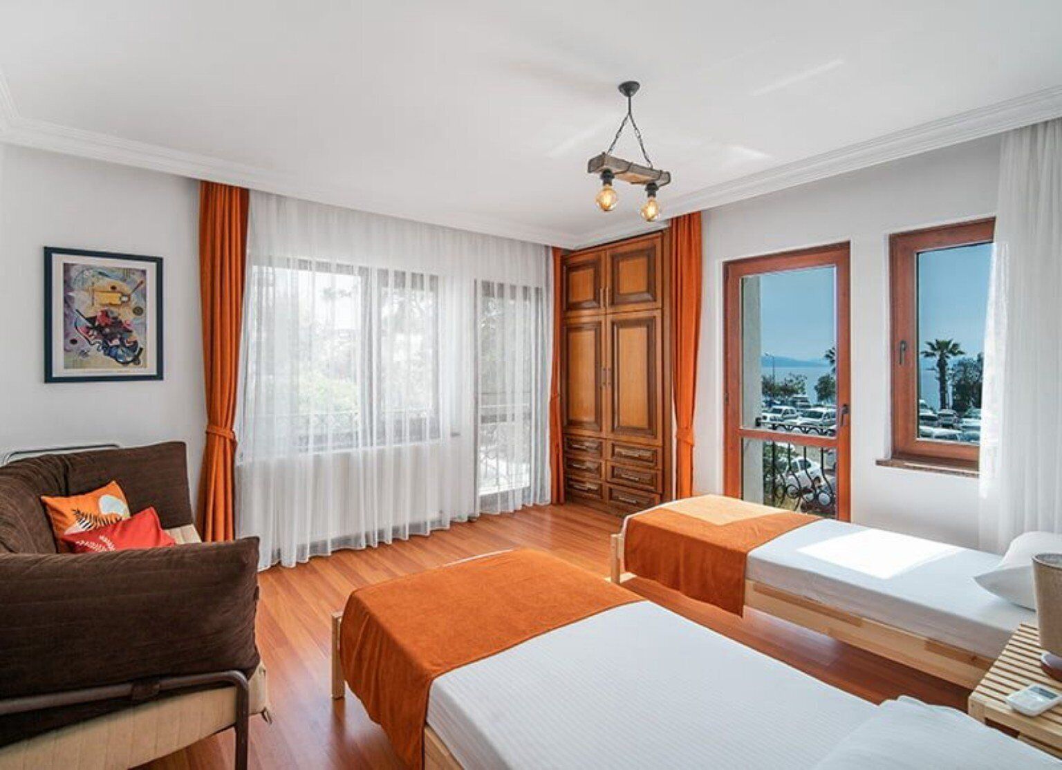 fora evim 3+1 apart oda | 1 bedroom, premium bedding, laptop workspace, free wifi