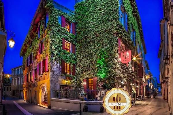 Front of property – evening/night