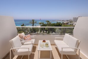 Studio, vue sur la mer | Terrasse/patio