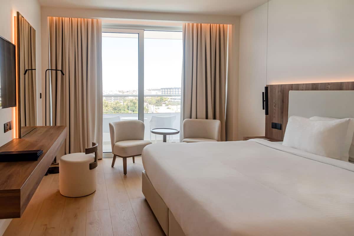 Superior Room, 1 King Bed, City View | View from room