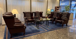 Sitteområde i lobbyen