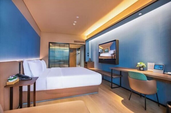 Premium bedding, minibar, in-room safe, desk - Orange Hotel (Guangzhou Ouzhuang Metro Station) (Guangzhou)