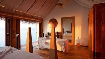 Espace de soins pour les couples, sauna, soins corporels