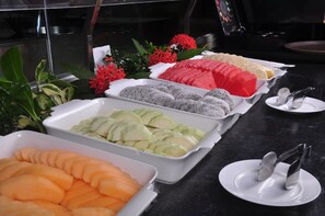 Frukostbuffé varje dag (CNY 218 per person)