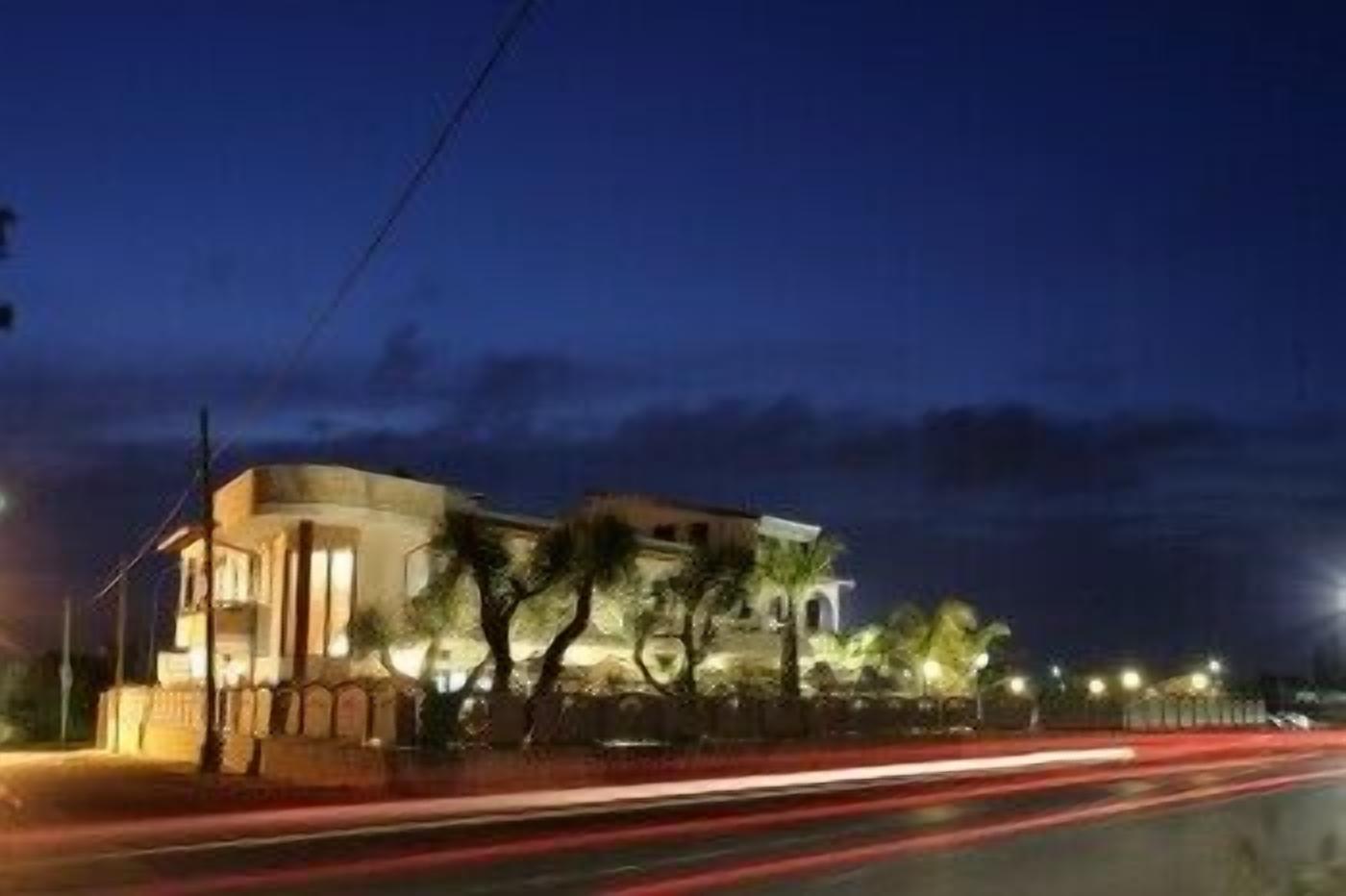 front of property – evening/night