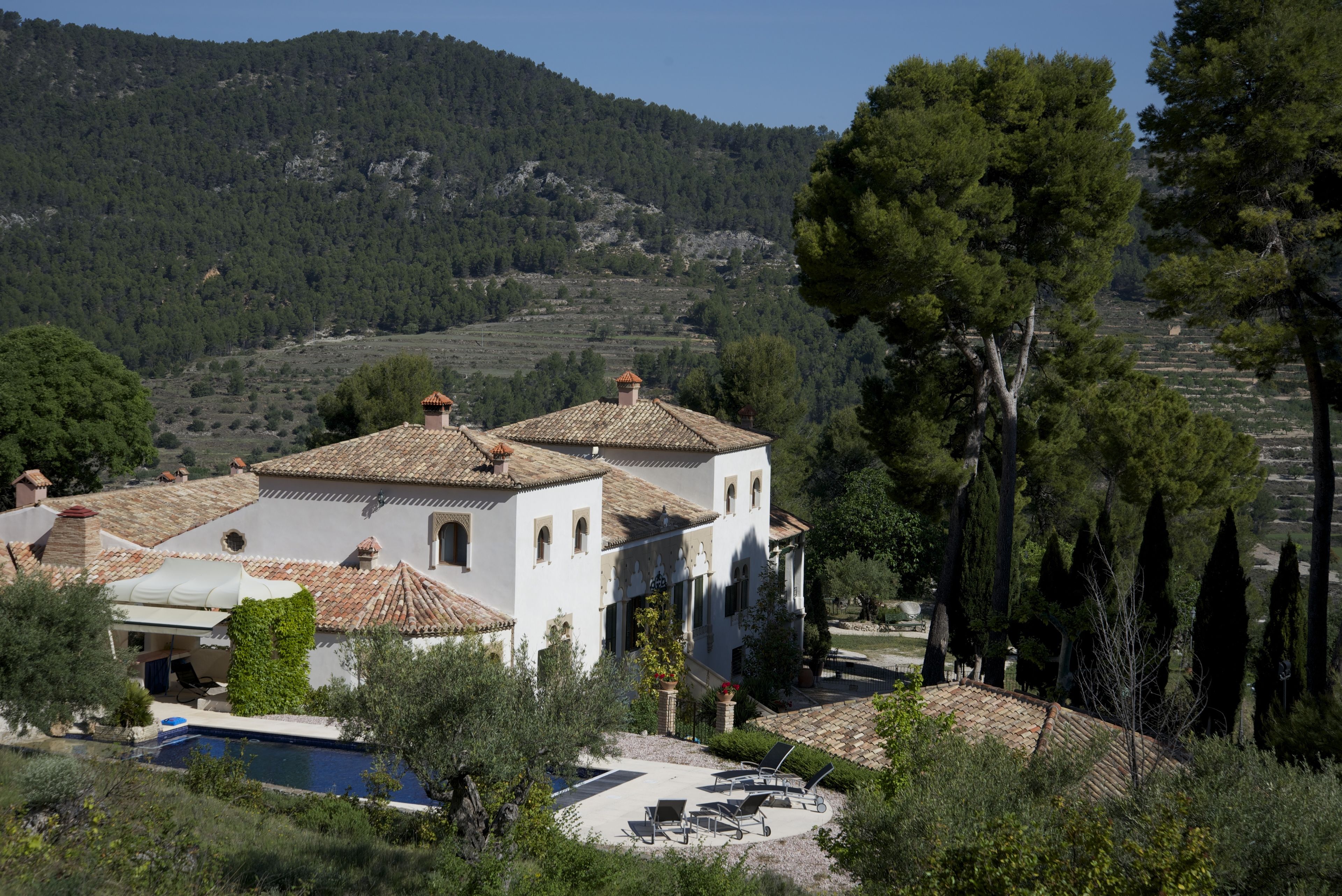 Uitzicht vanuit accommodatie