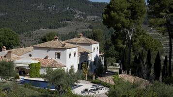 Uitzicht vanuit accommodatie