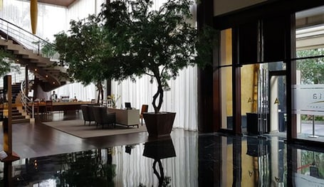 Lobby. The Arista Hotel