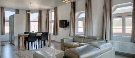 Penthouse | Wohnbereich | Smart-TV