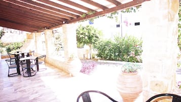 Entrada de la propiedad