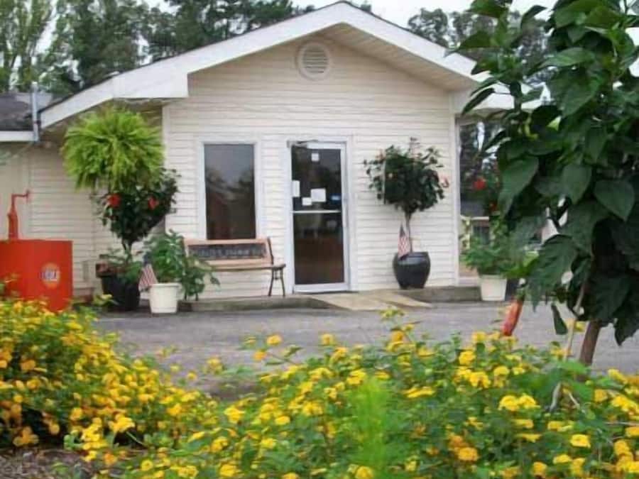 Fassade der Unterkunft