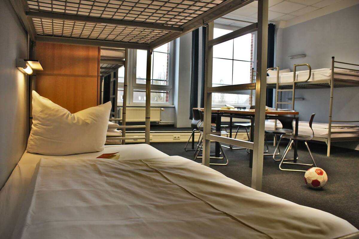 Hypo-allergenic bedding, blackout drapes, soundproofing, free WiFi