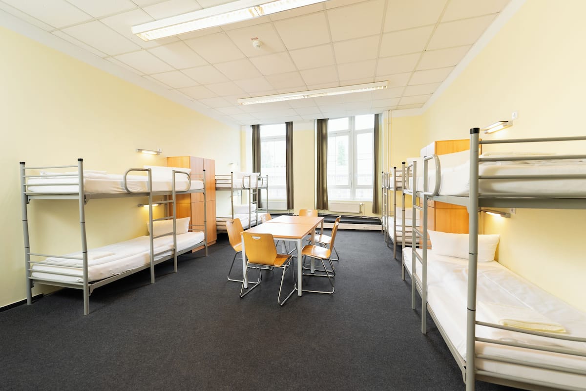 Hypo-allergenic bedding, blackout curtains, soundproofing, free WiFi