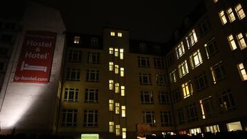 Front of property – evening/night