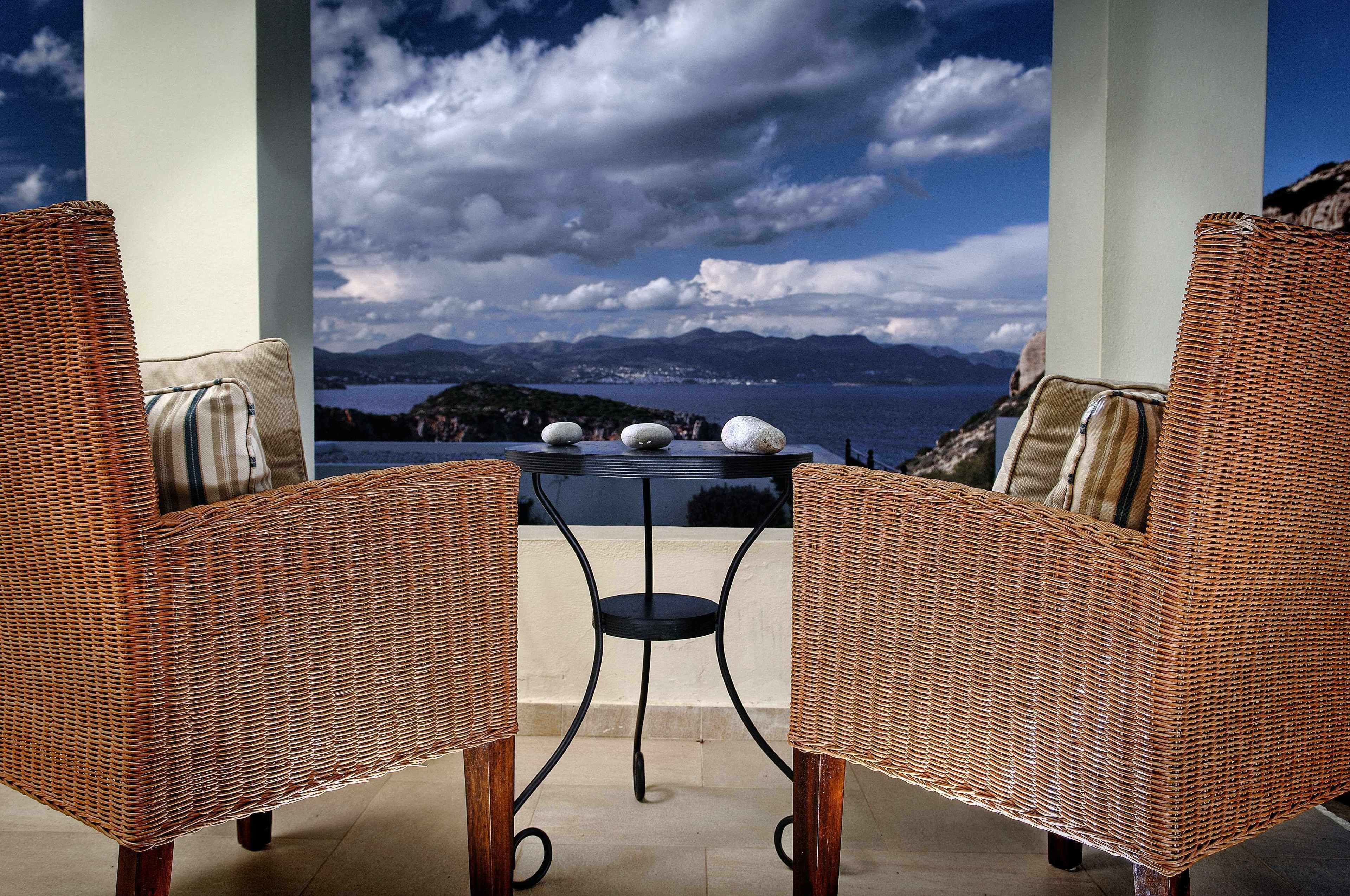 Villa, 3 Bedrooms, Sea View | Terrace/patio