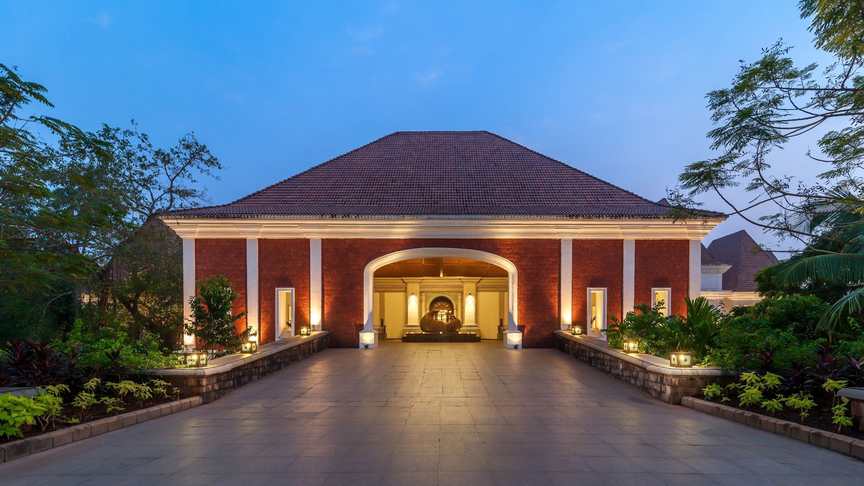 front of property – evening/night