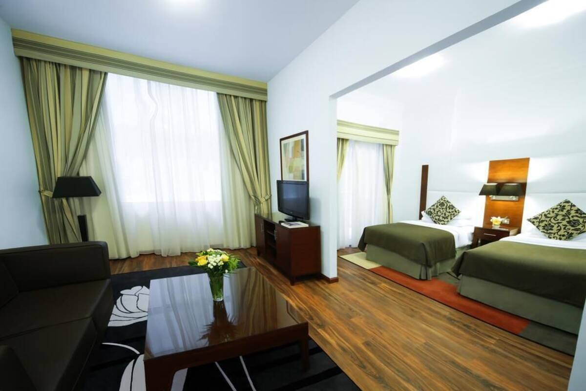 Ropa de cama de alta calidad y minibar