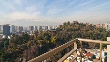 Loft, 1 Queen Bed, Kitchen | Balcony view