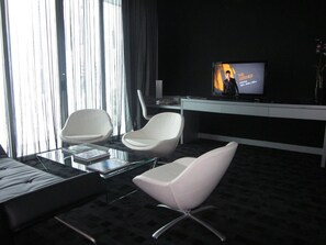 Executive-suite - 1 kingsize-seng | Opholdsområde
